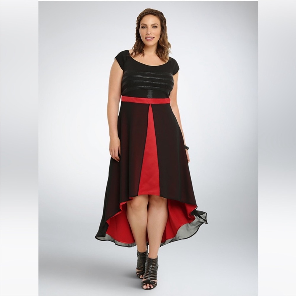 Her Universe XXL Star Wars Kylo Ren High Low Dress Cosplay Hot Topic Halloween